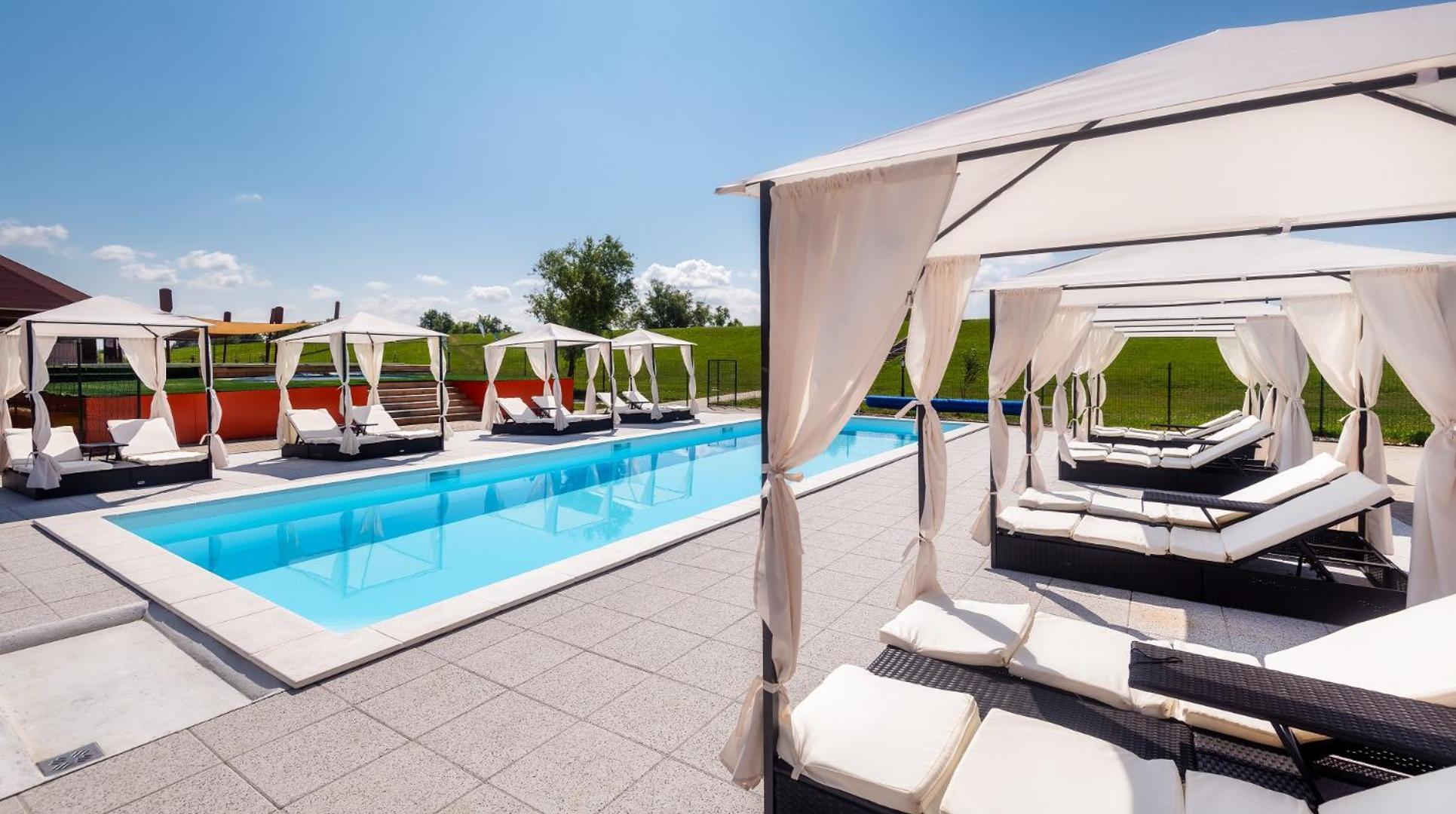 Tisza-To Apartmanpark Kisköre Esterno foto